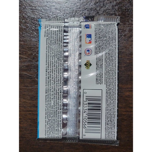 1996 Collector's Choice Upper Deck Series 2 Baseball Factory Sealed - Picture 3 of 3